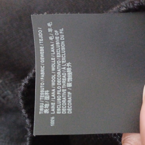 NWOT Authentic Saint Laurent Black Sweater - Picture 7 of 7